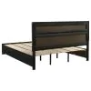 CoasterEveryday 206361KW Miranda - Wood California King Storage Panel Bed - Black