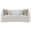 CoasterEssence 509171-S2 Rainn - 2 Piece Boucle Upholstered Sloped Arm Sofa Set - Latte
