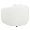 CoasterElevations 509873 Isabella - Faux Sheepskin Upholstered Accent Chair Natural - Ivory
