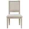 Coaster Fine Furniture 123122 Trofello - Cushioned Dining Side Chair (Set of 2) - White Washed