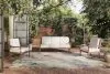New Classic 60-841-3P Savannah - 3 Piece Set (Sofa & 2 Chairs) - White Linen