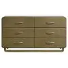 Coaster Fine Furniture 224273 Amsbury - 6-Drawer Dresser Cabinet - Nutmeg