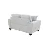 Intercon SY-LS-ASH64-SGC-C Ashbury - Loveseat With 2 Pillows - Soft Gray