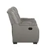 New Classic L3183A-25-LGY New Classic L3183A-25-LGY Breckenridge II - Console Loveseat With Dual Recliners - Light Gray