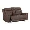 Liberty Furniture 7023SD-22P Beckham - Loveseat With Console P2 & ZG - Aline Saddle