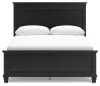 Ashley Furniture B687B6 Lanolee - Queen Panel Bed - Black