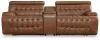 Ashley Furniture U92708S2 Ashley Furniture U92708S2 Temmpton - 3-Piece Power Reclining Sectional Loveseat With Console - Chocolate