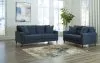 Ashley Furniture 26106/38/35 Ashley Furniture 26106/38/35 Bixler - 2 Pc. - Sofa, Loveseat - Navy