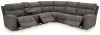 Ashley Furniture 61003S7 Ashley Furniture 61003S7 Next-Gen Durapella - 6-Piece Power Reclining Sectional - Slate
