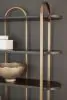 Ashley Furniture A4000589 Brentmour - Bookcase - Brown / Gold Finish