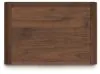 Ashley Furniture PCB386-92 Fortlorn - Two Drawer Night Stand - Walnut Brown