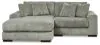 Ashley Furniture 21105S3 Ashley Furniture 21105S3 Lindyn - Left Arm Facing Corner Chaise 2 Pc Sectional - Fog