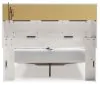 Ashley Furniture B2640B19 Altyra - Queen Panel Bookcase Bed With Footboard Storage - White