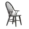 Liberty Furniture 482-DR-7RLS Liberty Furniture 482-DR-7RLS Hearthstone Ridge - 7 Piece Rectangular Table Set - Dark Brown / Black