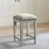 Liberty Furniture 824-OT9001 Heartland - Upholstered Console Stool - Antique White / Tobacco Tops