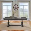 Liberty Furniture 297-DR-TRS Paradise Valley - Trestle Table - Saddle Brown