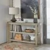 Liberty Furniture 674-OT1030 Liberty Furniture 674-OT1030 Affinity - Sofa Table - Dusty Taupe / Concrete Tops