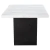 CoasterElevations 115511 Osborne - Marble Top Dining Table - Rustic Espresso