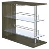 CoasterEssence 100156 Prescott - Rectangular Home Bar Table - Weathered Gray