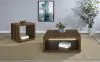 Coaster Fine Furniture 710508-S2 Frisco - 2 Piece Coffee And End Table Set - Dark Pine