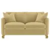 Coaster Fine Furniture 508825 Corliss - Upholstered Curved Track Arm Loveseat - Camel