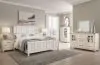 Benchcraft® B683/31/36/81/97 Benchcraft® B683/31/36/81/97 Shaybrock - 4 Pc. - Dresser, Mirror, Queen Panel Bed - Antique White