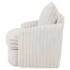 Coaster Fine Furniture 902541 Sarco - Corduroy Upholstered Swivel Accent Arm Chair - Ivory