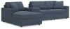 Ashley Furniture 92121S41 Ashley Furniture 92121S41 Modmax - 4-Piece Sectional With Laf Corner Chaise And Storage Console - Ink