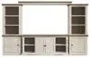 Ashley Furniture W814W1 Havalance - 4 Pc. - Entertainment Center - 67