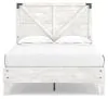 Ashley Furniture EB4121B2 Shawburn - Full Panel Platform Bed - Whitewash