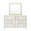 Samuel Lawrence Furniture S884-030 Orleans - Dresser Mirror with LED Lights - Natural
