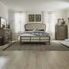 Liberty Furniture 615-BR-KSHDMC Liberty Furniture 615-BR-KSHDMC Americana Farmhouse - 4 Piece Bedroom Set (King Shelter Bed, Dresser & Mirror, Chest) - Dusty Taupe