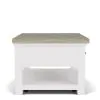 Riverside Furniture 37203 Riverside Furniture 37203 Cora - Small Cocktail Table - Cloud / Fog