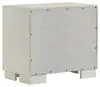 CoasterEssence 202990Q-S6P Jessica - 6 Piece Queen LED Bedroom Set - Cream White