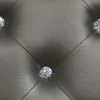 CoasterEssence 223211Q Gunnison - Wood Queen LED Panel Bed - Silver Metallic