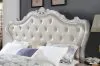 Furniture of America CM7243WH-CK-BED Rosalind - California King Bed - Pearl White