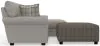 Jackson Furniture Industries 3345/46/76/12-26 Livingston - 2 Piece Sofa Chaise With Comfort Coil Seating, 40