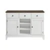 Intercon KA-CA-5436-GWH-C Intercon KA-CA-5436-GWH-C Kona - Sideboard - Gray / White
