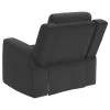 Coaster Fine Furniture 610286 Brentwood - Upholstered Recliner Chair - Dark Charcoal