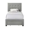 Intercon UB-BR-KCYTWN-SMK-C Intercon UB-BR-KCYTWN-SMK-C Kaycee - Twin Storage Bed - Smoke