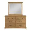 New Classic 00-B3907-DM New Classic 00-B3907-DM Sunstone - Dresser & Mirror - Light Brown