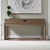 Liberty Furniture 536-OT7236 Ballentine - Console Bar Table - Weathered Bronze