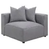 CoasterElevations 551595 Jennifer - Upholstered Corner Chair - Gray