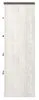 Ashley Furniture B1190-44 Gerridan - Four Drawer Chest - White / Gray