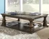 Ashley Furniture T776-1 Johnelle - Rectangular Cocktail Table - Gray