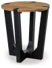 Ashley Furniture T726-6 Hanneforth - Round End Table - Brown