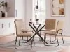 Ashley Furniture D446/15/02 Pharwynn - 5 Pc. - Dining Room Table, 4 Side Chair - Black