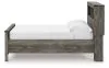 Ashley Furniture B4480B9 Frandern - Full Bookcase Panel Bed With Storage - Gray