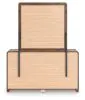Ashley Furniture PCB386B1 Ashley Furniture PCB386B1 Fortlorn - Dresser And Mirror - Walnut Brown