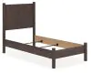 Ashley Furniture PCB2614B14 Ashley Furniture PCB2614B14 Pamytta - Twin Panel Bed - Brown